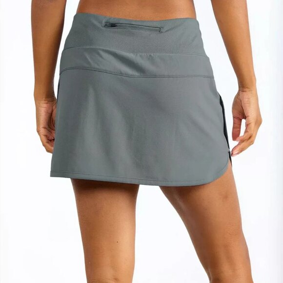 FREE FLY WOMEN'S BAMBOO LINED BREEZE SKORT SLATE BRAND NEW - Picture 3 of 7